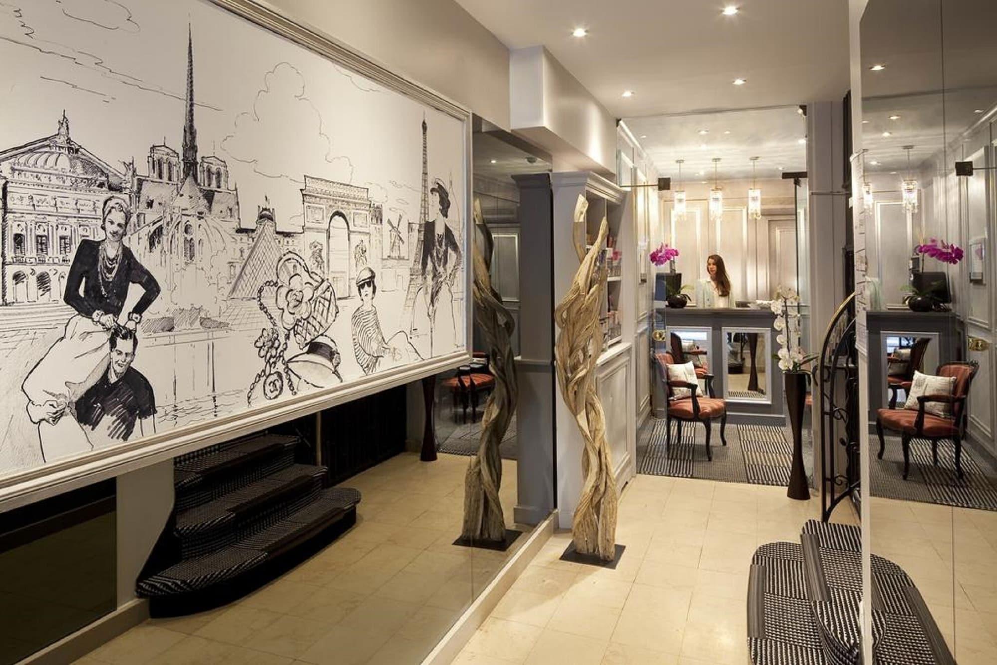 פריז Hotel Riviera Elysees מראה חיצוני תמונה